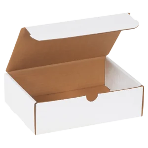 9 x 6 1/2 x 2 3/4" White Literature Mailers (50/bundle)