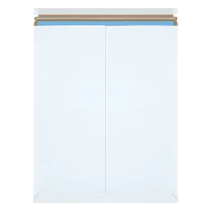 20 x 27" White Self-Seal Stayflats® Plus Mailer (50/Case)