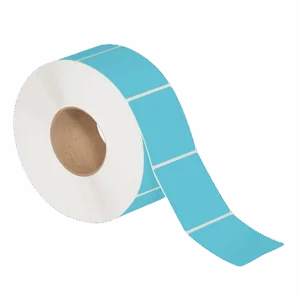 2 x 3" Blue Thermal Transfer Labels (2000/roll | 8/case)
