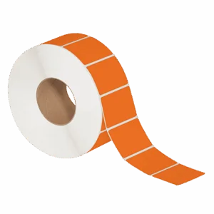3 x 2" Orange Direct Thermal Labels (3000/roll | 6/case)