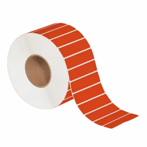 4 x 1" Red Direct Thermal Labels (5560/roll | 4/case)