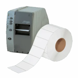 4 x 2" White Direct Thermal Labels (3000/roll | 4/case)
