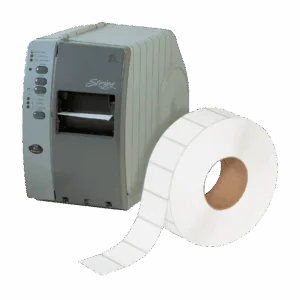 2 1/4 x 1 1/2" White Thermal Transfer Labels (4308/roll | 4/case)