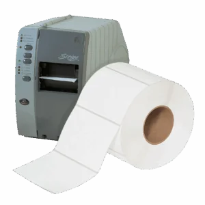 6 x 4" White Thermal Transfer Labels (1500/roll | 4/case)