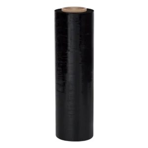 18" x 1,500' - 59 Gauge - Opaque (Black) Hand Stretch Film (4/case)